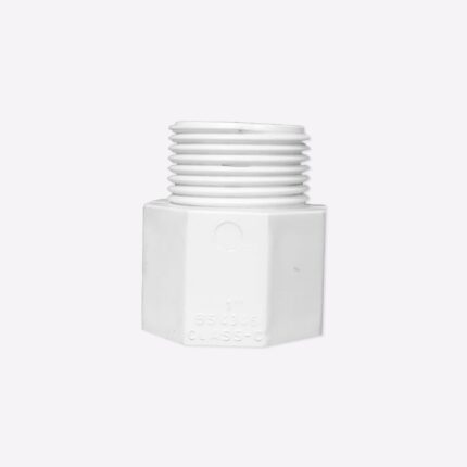 UPVC M/SOCKET 1/2'' WHITE - STAR