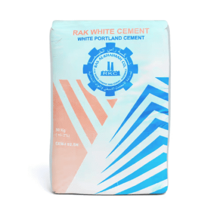 Rak White Cement, CEM I, 50kg, High Whiteness