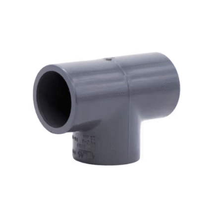 Atlas High Pressure PVC Tee, ½", Equal Connector