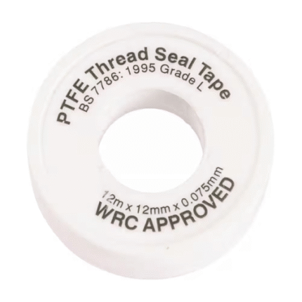 Duro PTFE Thread Seal Tape, White, 2", Leak-Proof Seal & Wide Temp Range