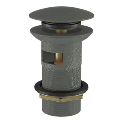 Jaquar (ALD-GRF-729) Click Clack Slotted Basin Waste - Graphite