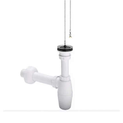 1 1/4" PVC Bottle Trap